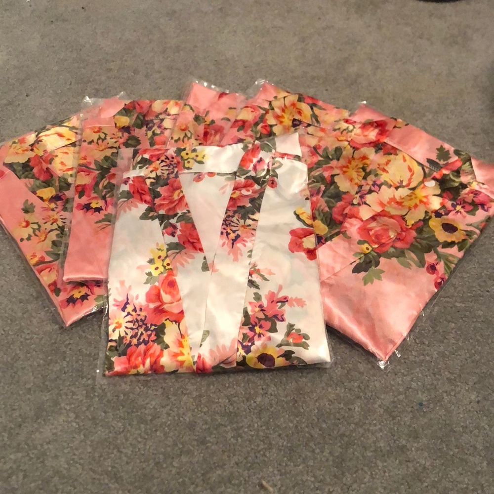 Floral robe